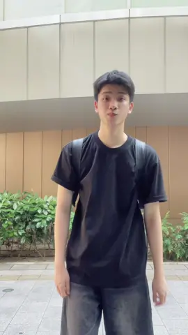 đi học full cây đen#viral #uotfit 