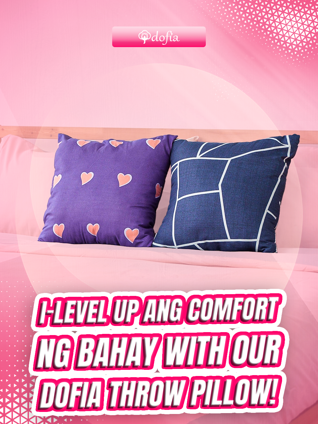 Snuggle up in style with the Dofia Throw Pillow — now available in chic Line and Heart designs! 🖤✨  The perfect accent to add warmth and personality to your space 🩷 Available in our yellow basket 💛🧺 Check out now 🩷💤 #foryoupage #foryourpage #foryou #fypシ #duet #fyp #tiktokviral #trending #viral #viraltiktok #tiktokmademebuyit #tiktokbudol #dofia #dofiaph #dofiapillows #dofiabeddings #dofiapillowbedsheet #pillow #budol #overnight