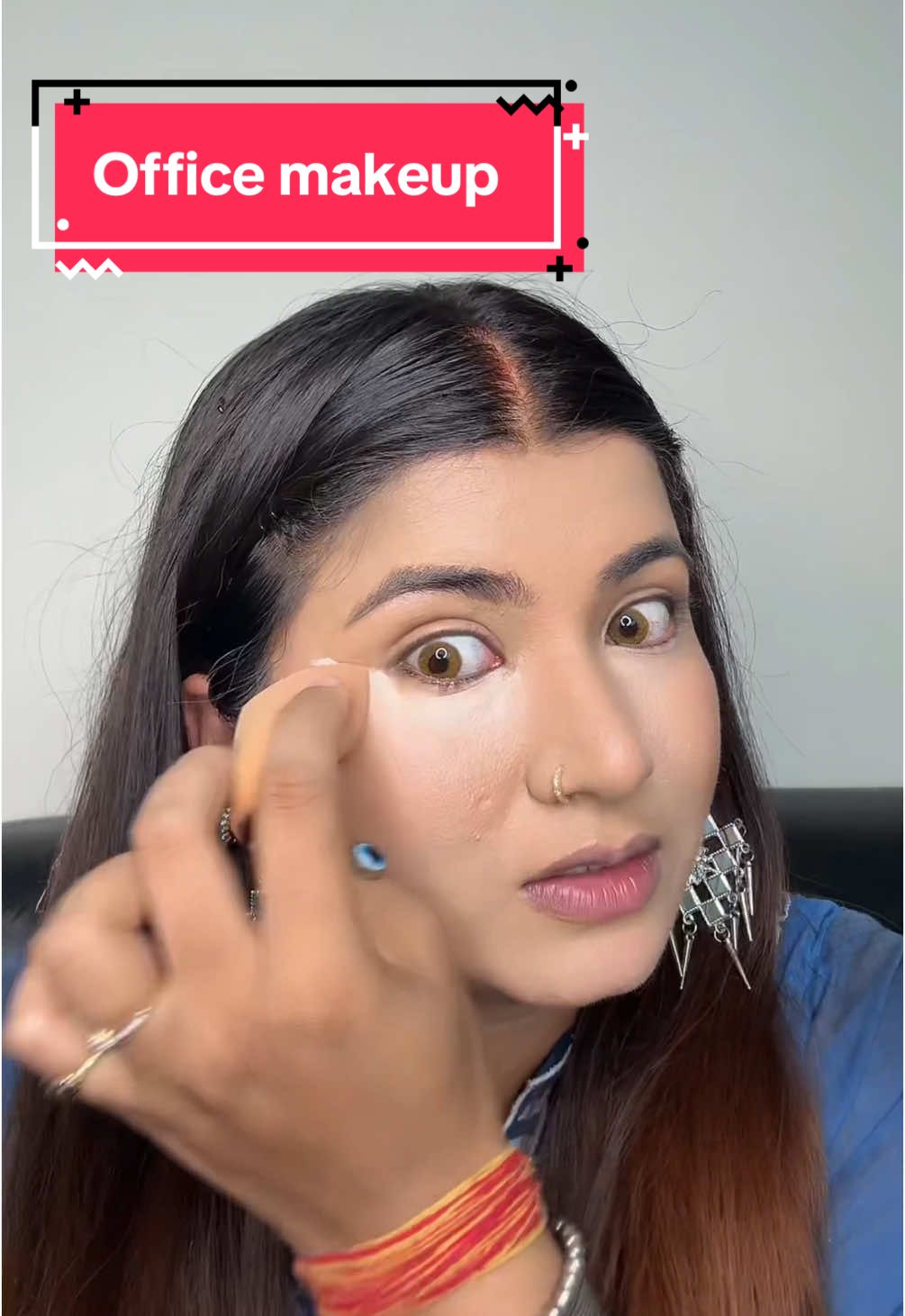 Let’s get ready for work.💼 #foryoupage #officemakeup #grwmmakeup #makeup #mishisa #mishisacosmetics #creatorsearchinsight #durbarmarg #pokhara #kathmandu #nepal 