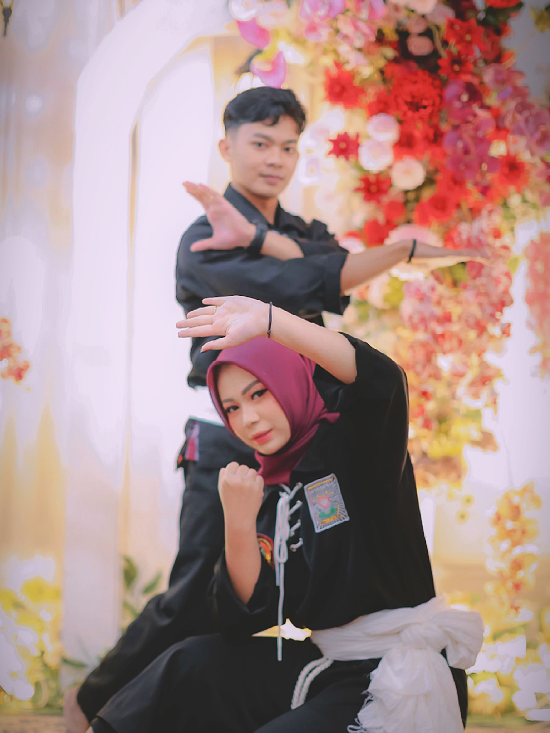 Engagement Day💍 _ _ _ _ #lamaranmoment #engagement #pshtpusatmadiun #pasangpsht  #pshtcouple #lamaranpsht #inspirasilamaranpsht #fyp #foryoupageofficiall #djpujaanhati #jjtipis #jjpsht @indah 