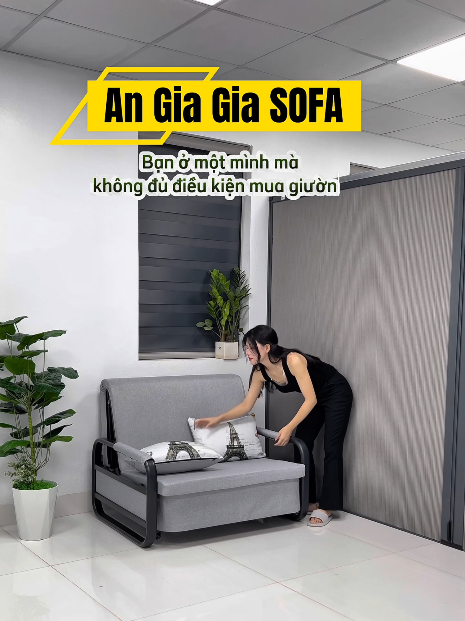 Sống một mình cũng vui – nhất là khi có chiếc ghế yêu thích để ngồi ngẫm nghĩ mọi thứ. #xuhuong #AnGiaGia #ghesofa #noithatthongminh #giadungtienich