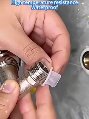 Replace Teflon Tape with Silicone Gasket: Leak-proof Universal Fit for 4-inch Faucets. Order Now!