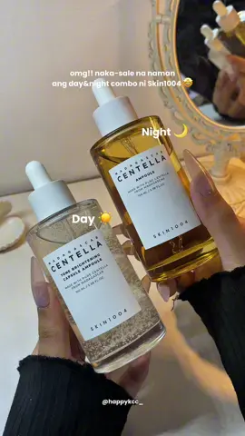 centella ampoule and tone brightening ampoule combo 😳 #fyp #skin1004  #skincare 