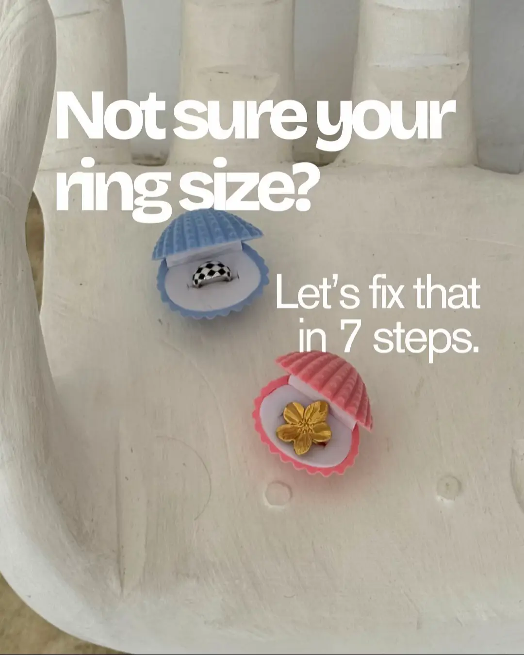 Trying to figure out your ring size is the WORST! Here’s a quick way to make it easier :)