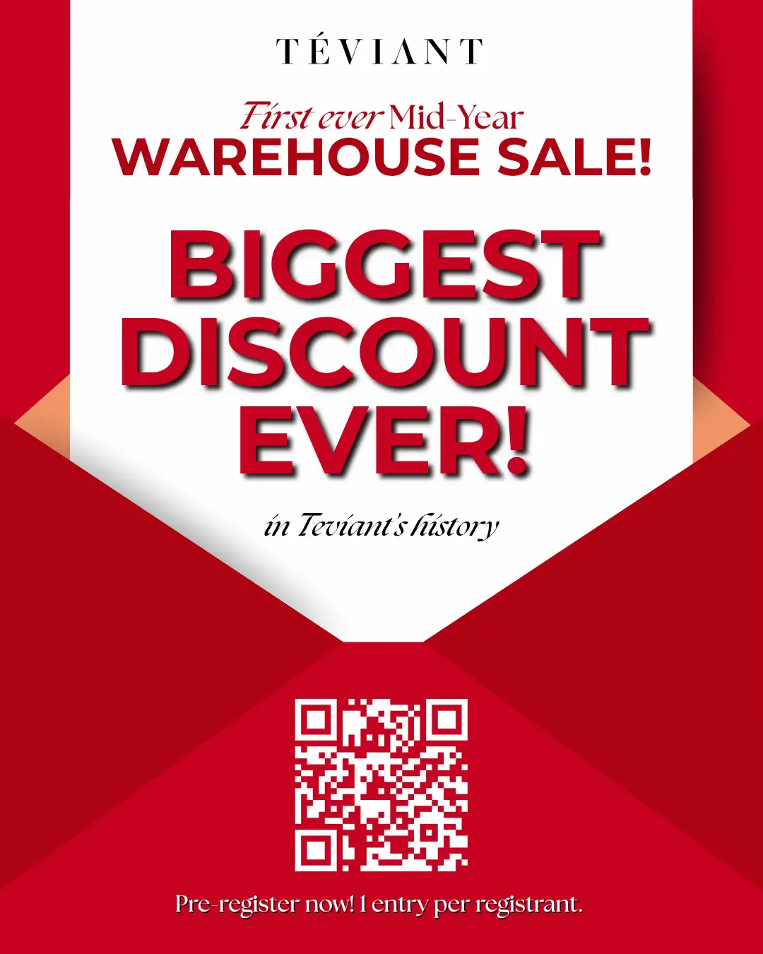 Dont forget to register :) we cant wait to see you guys :)  #teviant #fyp #foryoupage #warehousesale #tiktokphilippines ? 