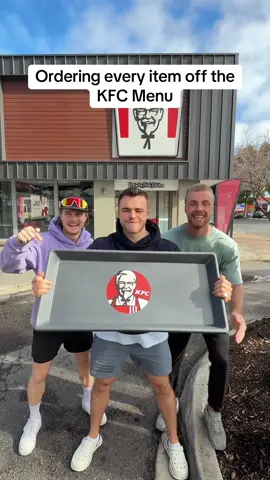 Since when did KFC sell merch on their menu?! 👀 #kfc #fastfood #menu 