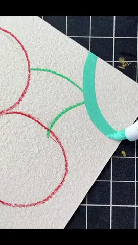 acrylic markers|Fruit 🍏🍏🍎.#painting #asmr #satifying #acrylicmarkers #asmrtiktoks #markers #cute#ASMR 