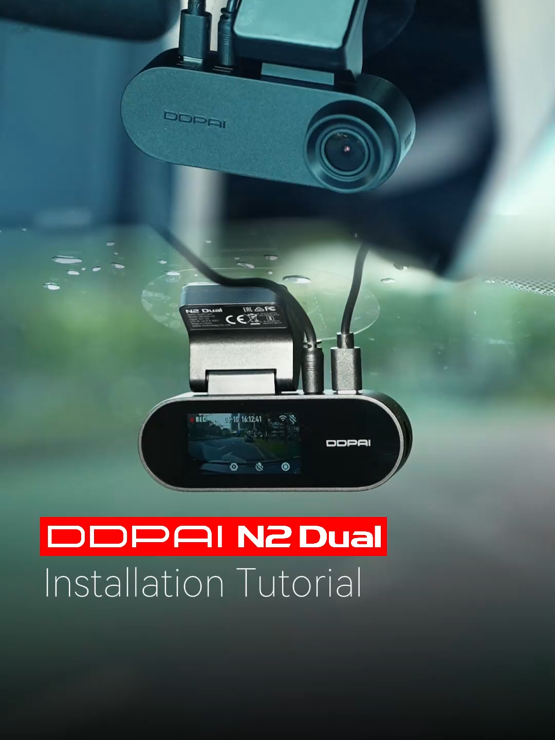 DDPAI N2 Dual – Easy Install, Smarter Design With a 1.9