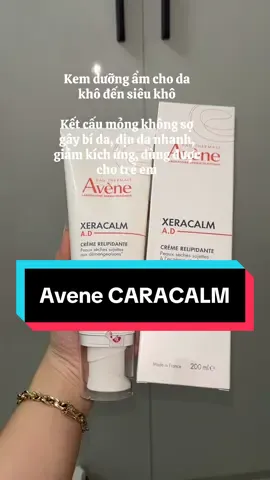 Sản phẩm dưỡng ẩm cho da khô, siêu khô, da bong tróc, làm dịu da nhanh chóng, siêu lành tính, giảm kích ưng, chai 200ml xài mảng kíp là có thiệt #avene #avenexeracalm #tiktok #xuhuong 