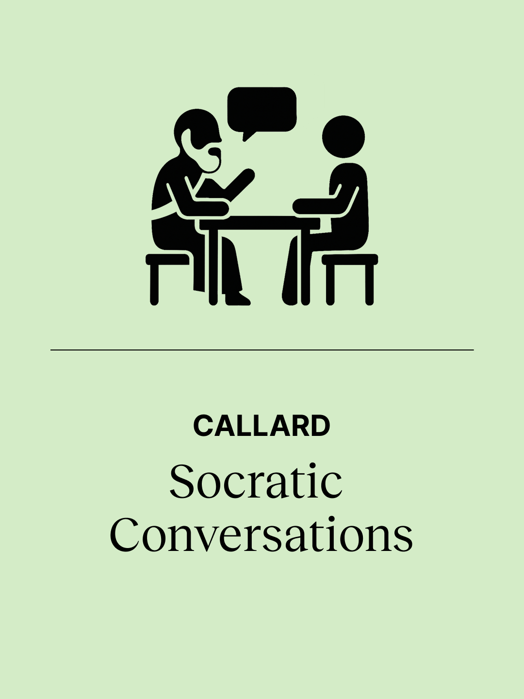 A lot of people have forgotten how to have important conversations. We chat and swap news, we make small talk. But it's rare to have those kind of conversations which change you in some way. It's rare to have transformational conversations. This is one of the many things I spoke to Agnes Callard about in this week's Mini #Philosophy interview. Callard argues that we need to bring a bit more of Socrates into our conversations. There are many ways you can define the #Socratic method, but in our conversation we talked about two. The first is that we should pursue a point to its end. If somebody says something, follow up on it. If somebody says, 'Well, I believe that war is right,' then ask questions, probe, examine. The second point is to recognise that talking is a kind of thinking, and it's often an important one. When two people sit down to dissect an idea or consider the implications of a thought, then something magical happens. Yes, you have the collaborative effect of two minds looking at one problem, but also you find your own thought patterns will change, because externalising an idea with somebody else and examining an idea as if from outside will let you think on it anew. We all need good conversations, because in good #conversation we find something out about ourselves, but also because we come one step closer to something that looks a bit like #truth .