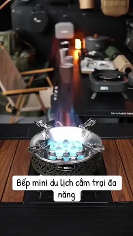 Bếp mini du lịch cắm trại đa năng tiện dụng cho mọi người #dangoai #camtrai #đồdãngoại #camping 
