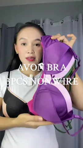 Avon 3pcs nonwire bra DISCLAIMER: PRICE MAY VARY AFTER PROMO WNDS #braforwomen💞 #womanbra #avonbra #avonbranonwire #avonbrasiltiktok #braavonunderwired #avonbundlebra 