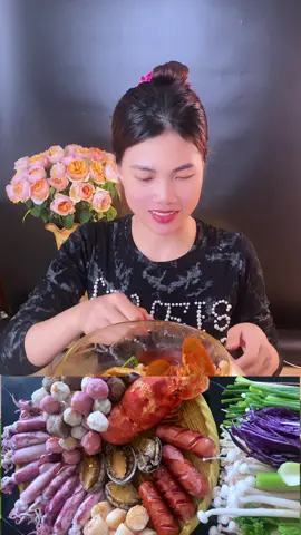 Ly mỳ cay siêu to thiếu toping 😀 #mukbang #xuhuong #vivithichan #ngochobeptruong  