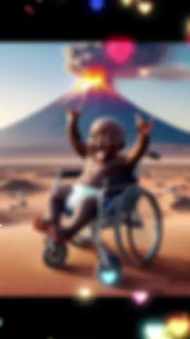#thuggerbab23_ thanks #fyp #BlackTikTok #wheelchair #baby #volcano #funny