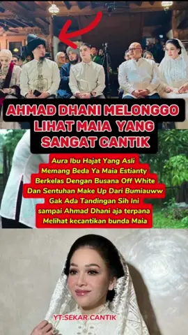AHMAD DHANI MELONGGO LIHAT MAIA YANG CANTIK DI PERNIKAHAN AL GHAZALI @sorotan 