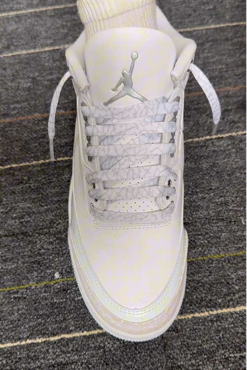How to lace jordan 3#sneakers #jordan3 #lacesneakers 
