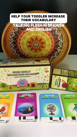 Amazing intellectual toy for your kids#flashcards #foryourkids #bilingualism #fyp #tiktokshop 