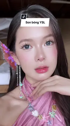 Mùa hè làm sao thiếu son bóng được 🏝️🌸✨#yendan #goclamdep #sonbong #yslbeautyvn #yslmakeup #YSLPartner 