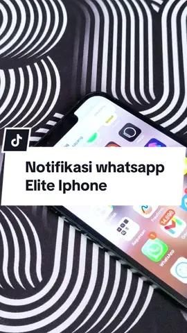Notifikasi elite iphone.. #nadadering #notification #whatsapp #ringtone #iphone #elit 