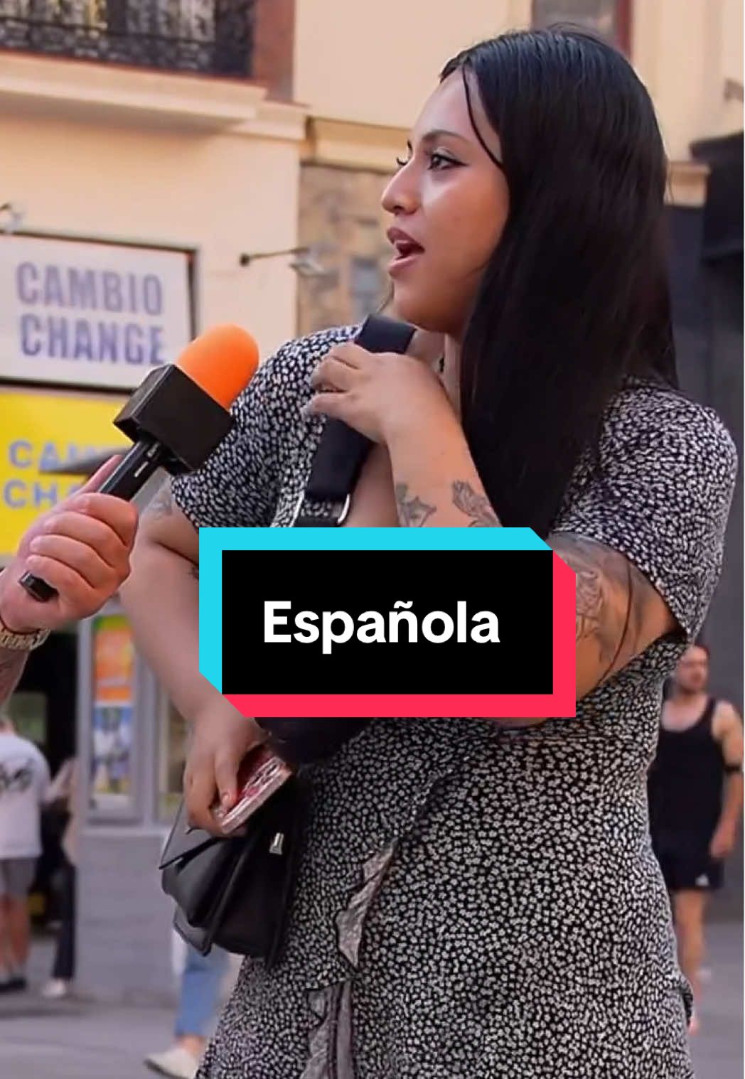Ella es española 🤩 #viral #fyp 