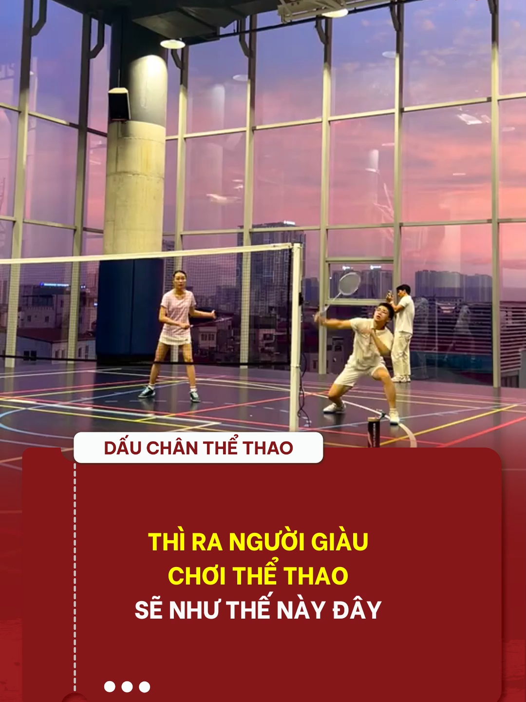 Đánh cầu lông theo phong cách con cháu ông Phạm Nhật Vượng là trải nghiệm như thế nào #sportsontiktok #fyp #viral #dauchanthethao #thethaovadulich #vietnamsportandtravel #xuhuong #badminton #caulong #phamnhatvuong