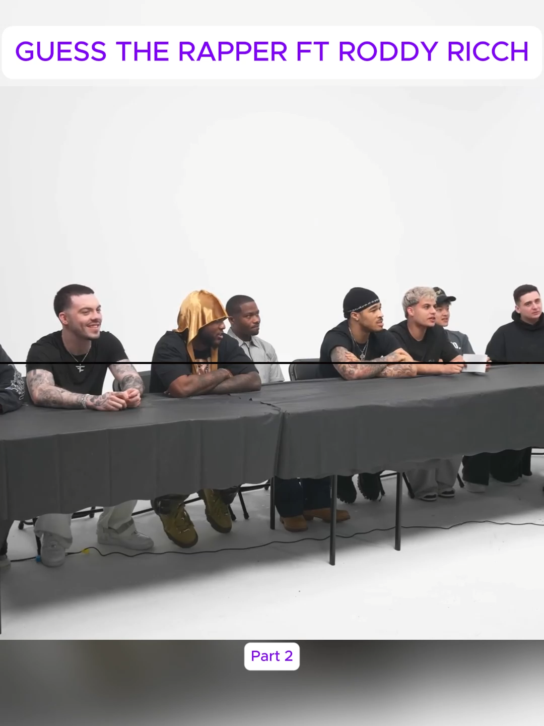 Part 2 GUESS THE RAPPER FT RODDY RICCH #fazeclan #faze #fyp #foryou #PERSON #viral
