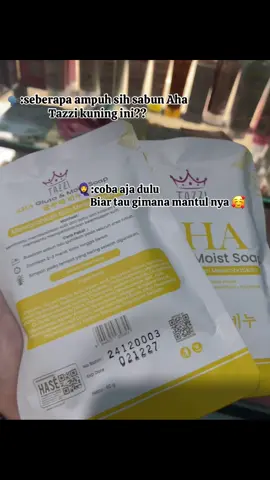 Buruan🥰🥰🥰 #sabun #sabunviral #aha #tazzi #kuning #mantul #fyp 