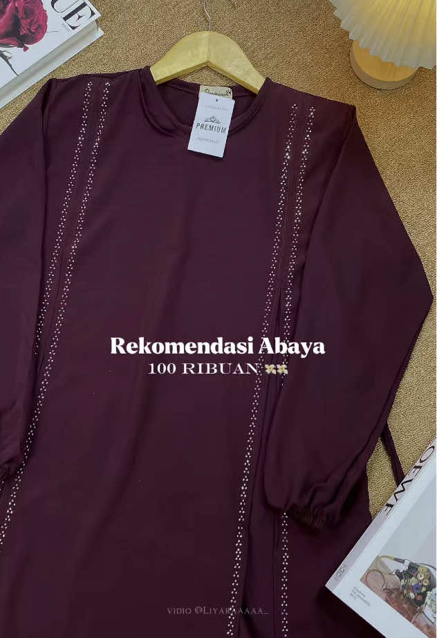 ga nyangka harga 100ribuan dapat abaya secantik ini 😍😍🥺🫶🏻 #abaya #abayagirls #abayastyle #abayafashion 