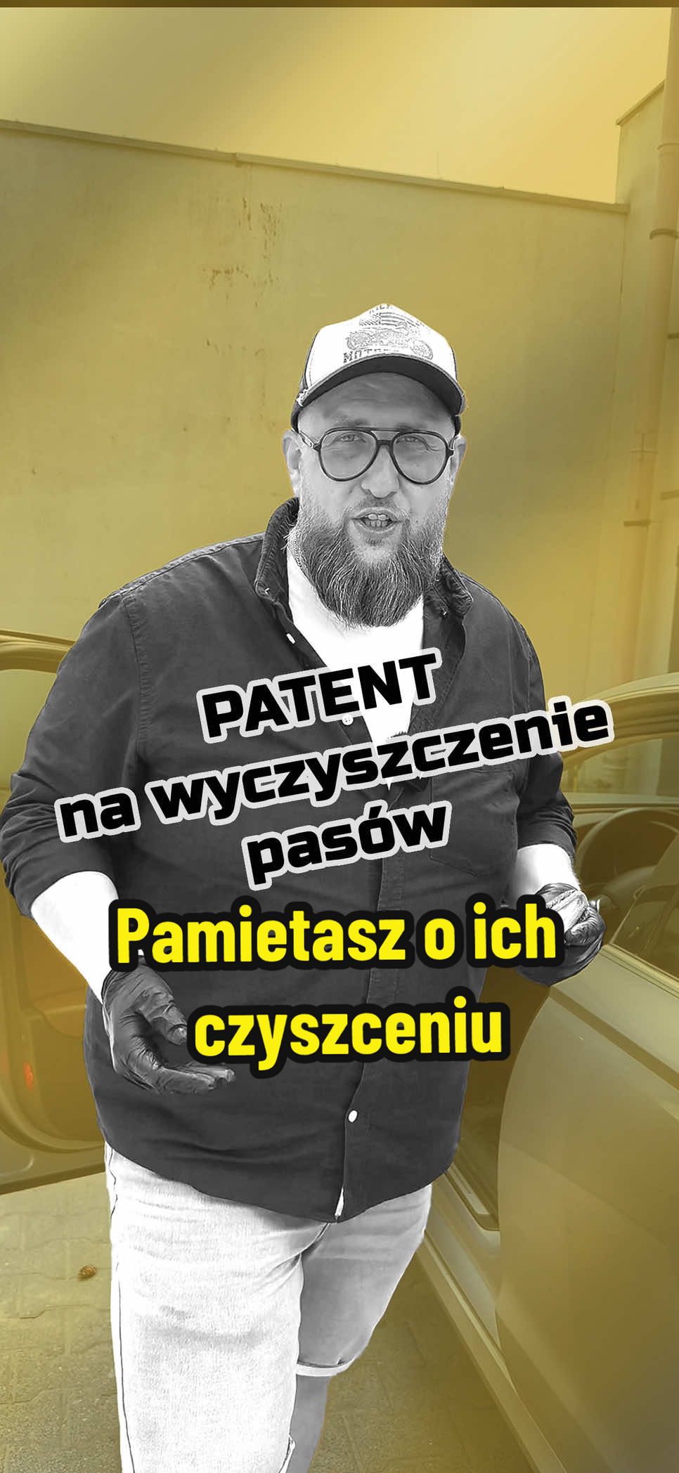🎥 Patent na czyste pasy? Mam to! Znasz ten moment, kiedy pas ledwo się zwija i wygląda jakby ktoś go używał do czyszczenia felg? 😅 Czas to ogarnąć! Dziś pokazuję Wam mój sprawdzony sposób na czyszczenie pasów bezpieczeństwa – szybko, skutecznie i bez zbędnego gadania. 👉 W roli głównej: Scrub Pad od Work Stuff – niepozorna gąbka, która robi robotę. ➡️ Kilka ruchów, trochę środka APC i… pas jak nowy. A co najlepsze – po czyszczeniu pas zwija się lepiej, bez zacinania i bez walki. Pro tip, który warto znać. 🔥 Zostaw 🔁 jeśli Ci się przyda, i oznacz kogoś, kto jeździ z brudnymi pasami jak z PRL-u 😎 #detailing #detailingtips #workstuff #scrubpad #czyszczenieauta #autodetailing #pasybezpieczeństwa #autokosmetyki #carcleaning #patentdnia