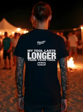Milwaukee Tool Tee: “My Tool Lasts Longer” – Let the Banter Begin Tradesmen, let’s flex! This tee’s jobsite humor + style = perfect for tool banter. #MilwaukeeToolTee #TradesHumor #TikTokFashion #BlueCollarStyle #ToolBanter #MensHumor #JobsiteFashion