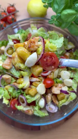 Easy Chicken Gnocchi salad 🥗 😍😋🔥-lecker & schnell 💨  #EasyRecipe #tagesrezept #asmr #healthyfood #healthylifestyle #DinnerIdeas #summervibes #schnellerezepte #cooking #fyp #goodvibes #goviral 
