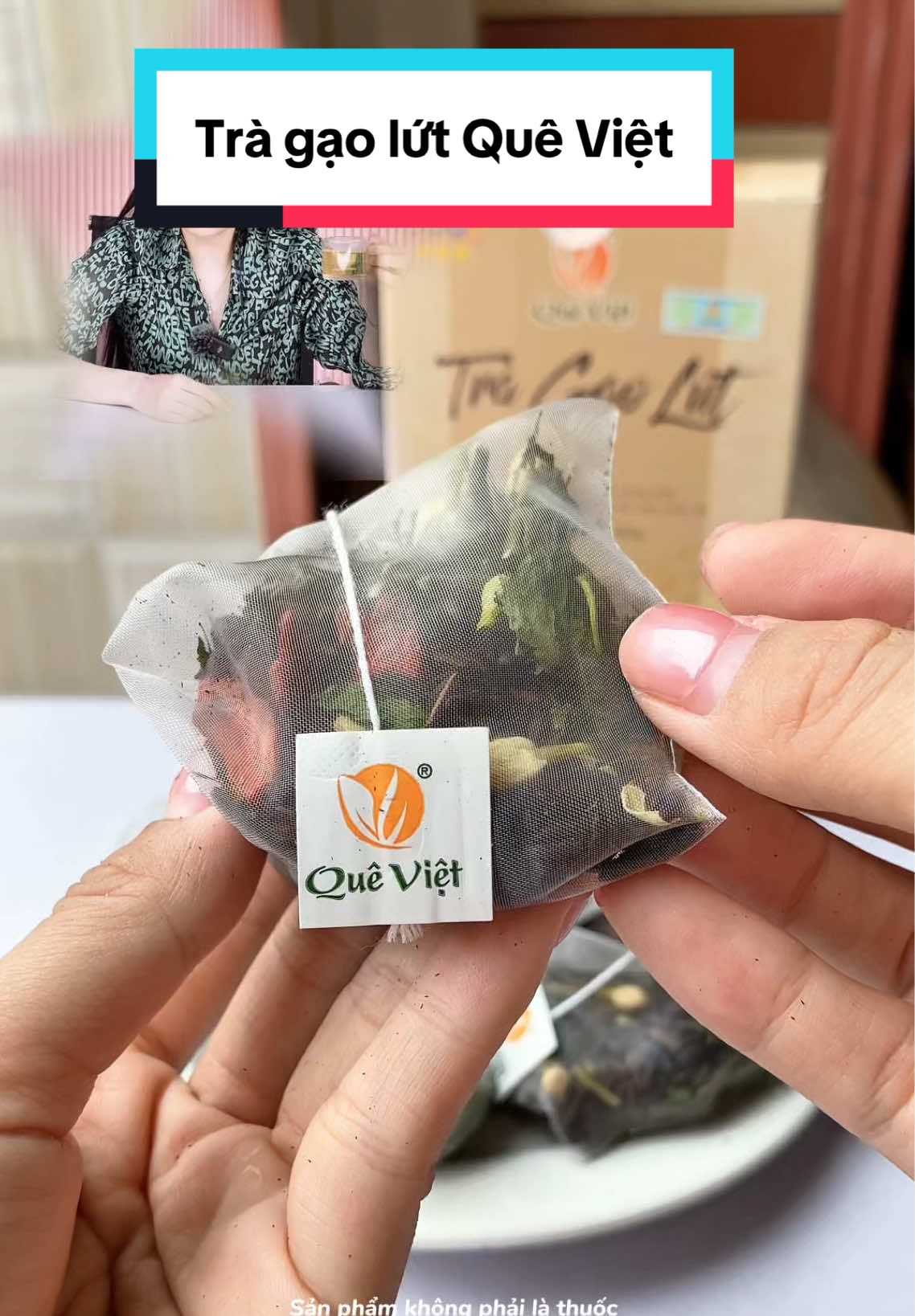 Trà gạo lứt của Quê Việt ai uống cũng khen nha 🥰🥰 #dohaman #ancungtiktok #viral #xuhuong #xuhuongtiktok #angihomnay #monngonmoingay #mukbang #tragaolutqueviet 