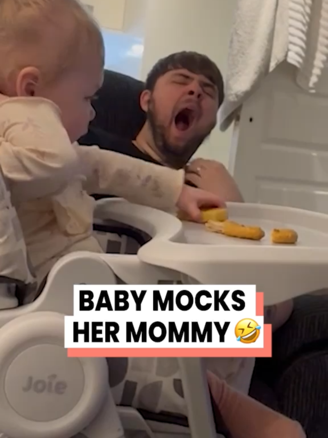 How did she figure this out? 🤣 (@arkbykomi) #adorable #cutekid #toddlersoftiktok #funnykids #kidsbelike