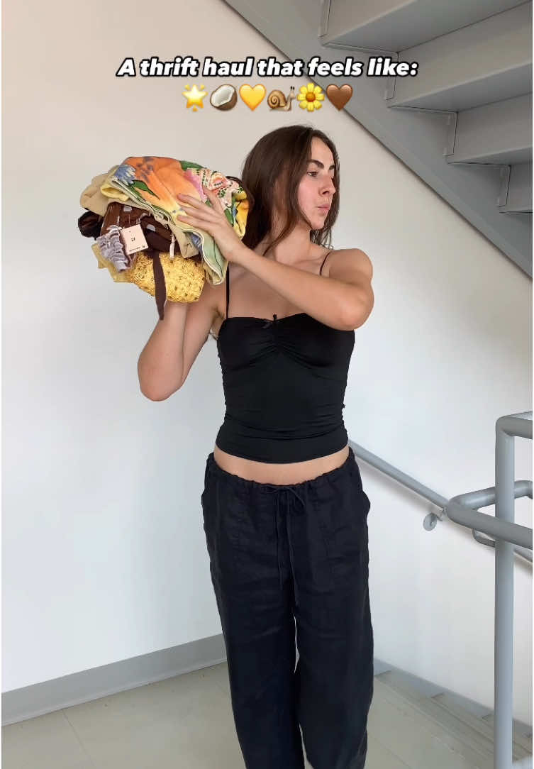 All these are coming to out pop-up on Saturday 6/21 at In the Pink on Thayer St 🌼🥥😇🤎✨#thrifttok #thrifting #thrifthaul 