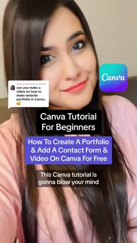 Canva Tutorial - How To Add Forms & Videos To Your Canva Landing Page! 🤯 Comment “Kit” ⬇️ If You Want The Full Tutorial Where I Show You How To Do This From Scratch!  #canvatips #canvatutorial #canvaforbeginners #canvatutorialforbeginners #canvaforsmallbusinesses #canvahacks #canvaforbusinessowners 