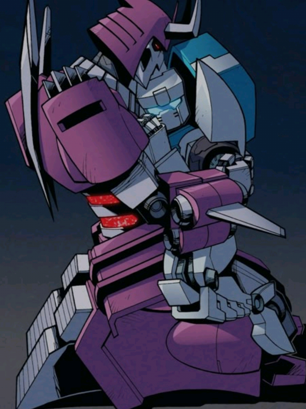 Heard this audio and immediately thought of Cyclonus and Tailgate, or as I like to call them, Edgelord and Friend-shaped. #transformers #transformersmemes #actionfigurephotography #comics #idwcomics #idw #morethanmeetstheeye #mtmte #cyclonus