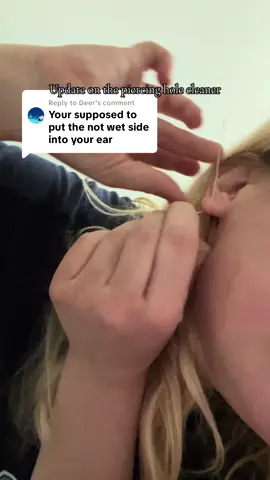 Replying to @Deer it works thanks for the tip #updatevideo #update #akisey #piercingcleaner #piercingfloss #engagingbesties #engagement #fyp #engaging #besties #support #teamwork #update #earpiercing 