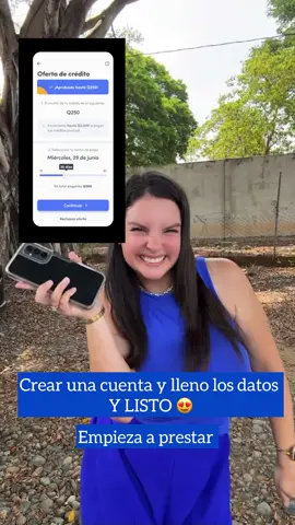 ¡Ya cayó, ya cayó el préstamo de Vana! 💸 Yo ya tengo el mío para resolver, ¿Y vos, qué estás esperando? Báilalo, disfrútalo… ¡y RESOLVÉ! 💥 Usá mi código [HELLOMUCHA] y obtené Q15 de descuento en tu primer préstamo 💙 Gracias a @#ConVanaPuedes 