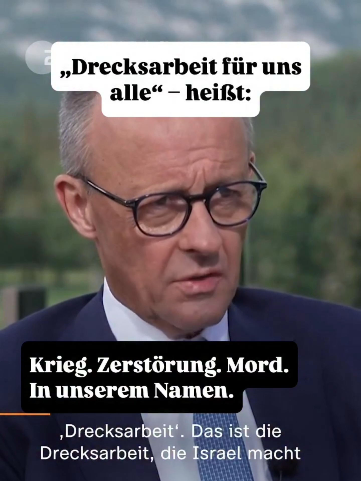Drecksarbeit für wen? @bundeskanzler Für die Rüstungsindustrie. Nicht für uns.