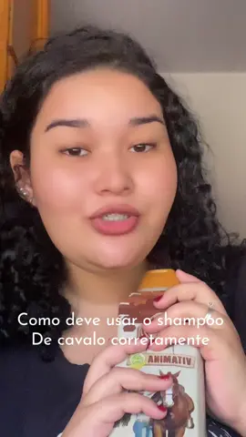 Como deve usar?? #shampoo #capilar #cabelo #cachos #crescimento #crescimentocapilar #shampoodecavalo 