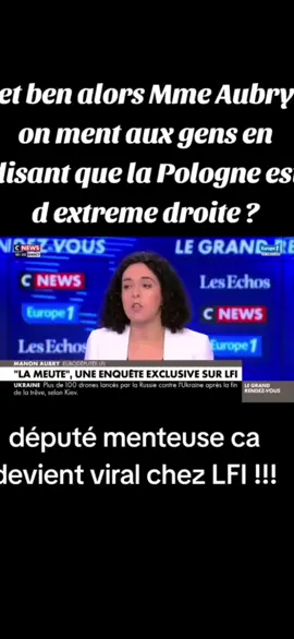 Manon Aubry toujours aussi mauvaise ... tes impôts la payé #lfi #idiote #manonaubry 