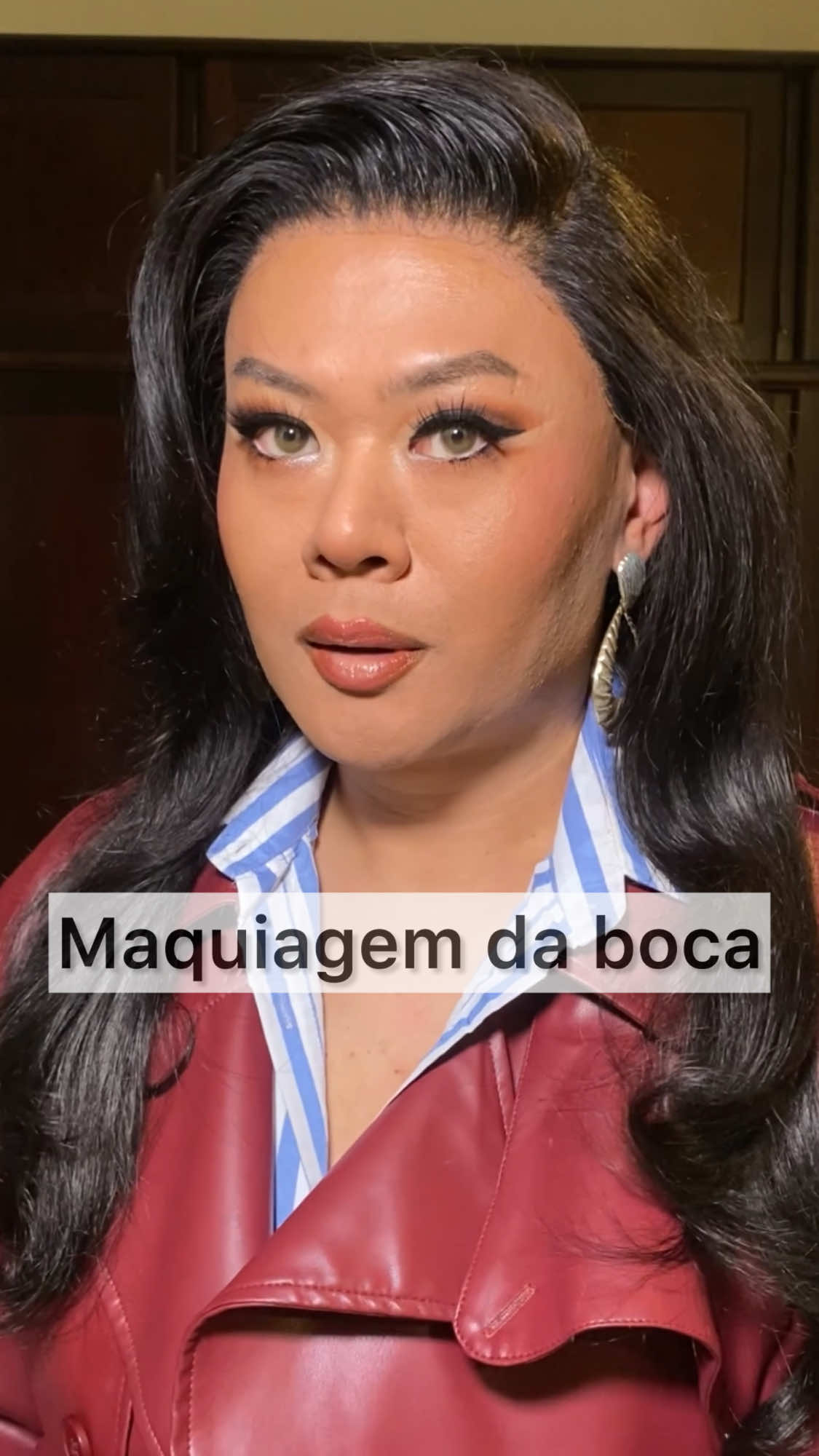 Maquiagem da boca 😘  #dragqueen #dragqueensoftiktok #maquiagem #makeup #thierrytakeda 