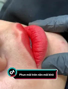 Phun môi trên nền môi siêu khô. Mọi người đoán đây là màu gì ah! #minhtuacademy #phunxamthammy #xuhuong #royallips #treanding #pmu #phunmoibongdam #lamdep 