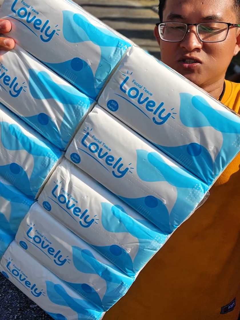 Tisu Lovely 10pack harganya dibawah 50k, Jambi, halus lembut #tisu #tisumurah #tisu10pcsmurah #tisu10pack #tisulembut #promotisu 
