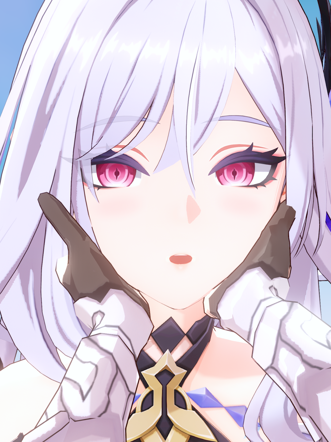 Skirk Headpat #skirk #スカーク #丝柯克 #GenshinImpact #genshin #mmd #原神