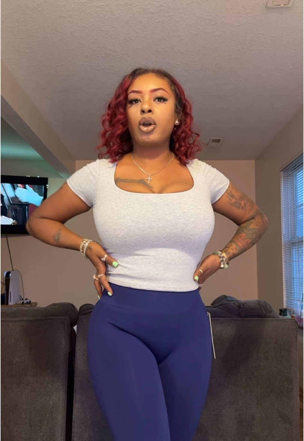 These BRXL Seamless Leggings are bomb!!! 🔥🔥I linked em for my besties 🔗⬆️  #fyp #viral #TikTokShop #tiktokshopfinds #tiktok #clothingrecs #yogapants 