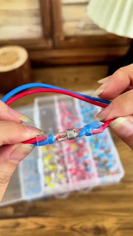 Wire Connector, Only $10. #fyp #thecarfixer #electrical #mechaniclife #DIY #offgridliving #conversionvan #200counts #solder #seal #wire #connector #mothersdaygift #tiktokshop #tiktokshopspringglowup #spotlightfinds #mothersday #gift #2025 