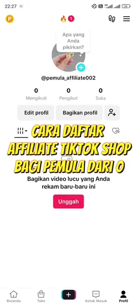 Cara Daftar Affiliate Tiktok 2025 dari 0 #tipsaffiliatepemula #affiliate #affiliatepemula #affiliatetiktok #caradaftaraffiliate2025 