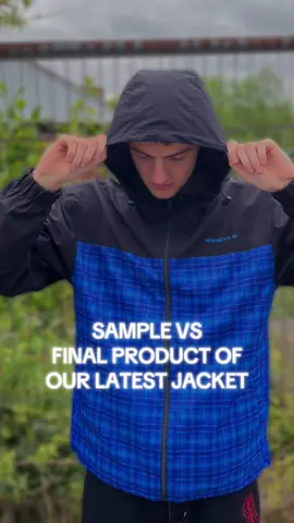 🗡️ SAMPLE VS FINAL PRODUCT FOR OUR NEW DROP 👉 ‘RADICALS TARTANIUM JACKET’ NOW LIVE! 💻 www.radicalsbyjye.com #streetwear #ukstreetwear #clothingbrand #ukclothingbrand #ukstyle #ukstreetwearbrand 