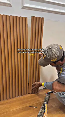 Bagus banget weeehh 🤩 #wallpanel #wallpaneldinding #wpcwallpanel #wpc #fypシ゚ #ebroy 